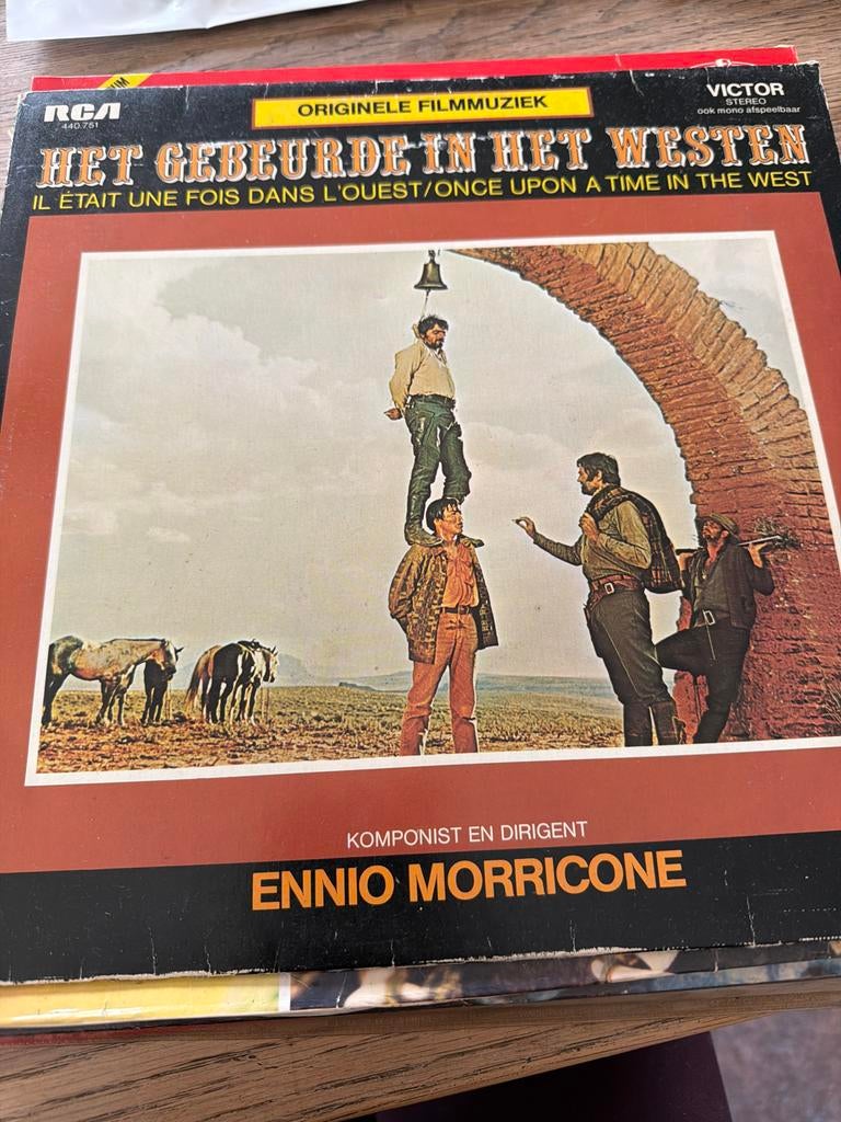 Het Gebeurde In Het Westen - Ennio Morricone LP, Ophalen of Verzenden, Gebruikt