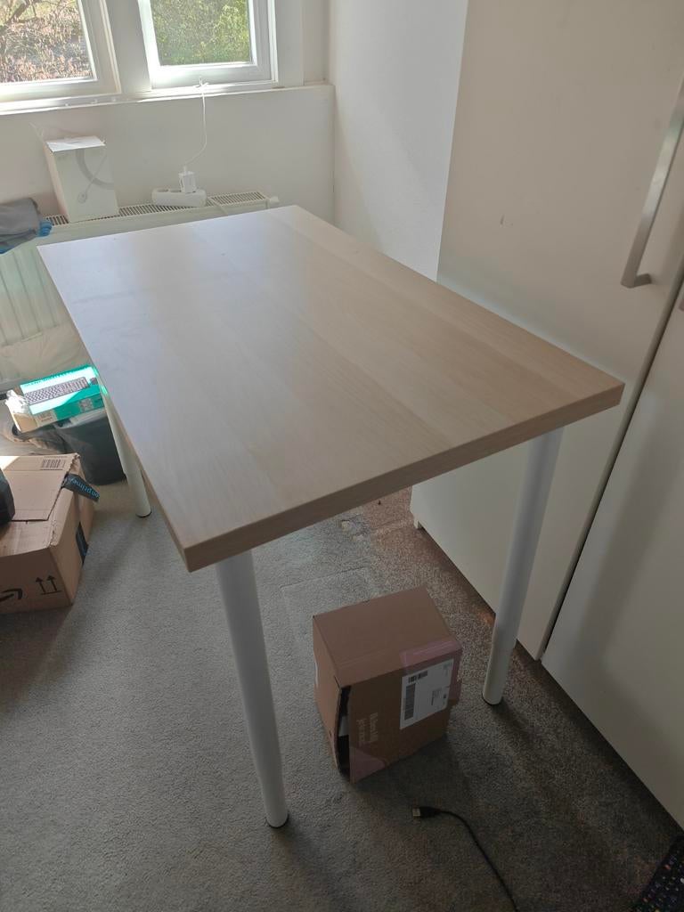 Bureau/tafel 100x60, Ikea Linnmon, Huis en Inrichting, Ophalen