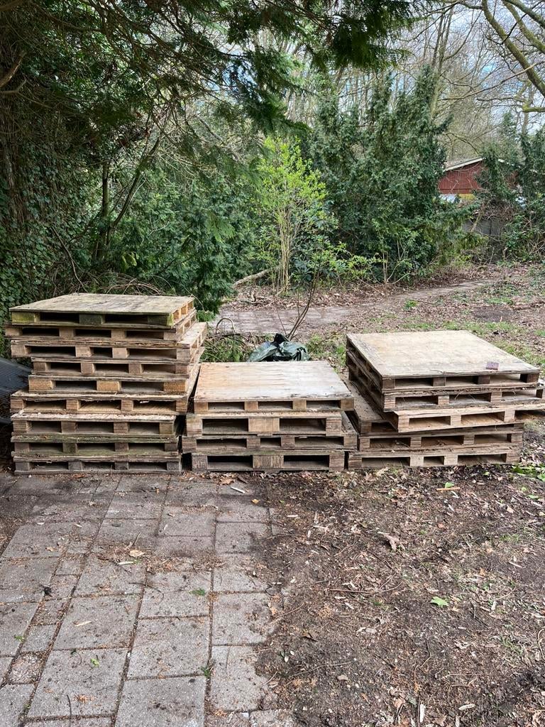 Pallets, Ophalen, Gebruikt, 50 mm of meer, Minder dan 200 cm