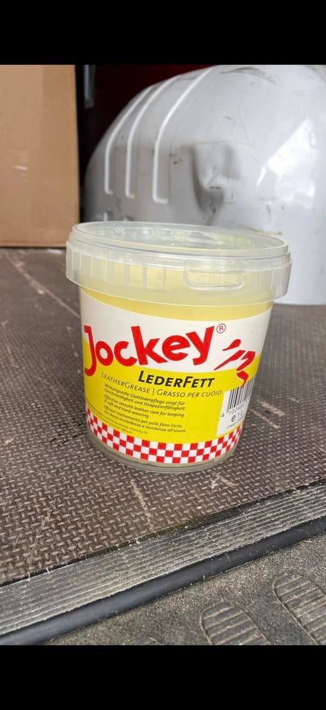 Jockey leervet 1 kg scheurtje in pot, Dieren en Toebehoren, Ophalen of Verzenden, Nieuw, Overige soorten