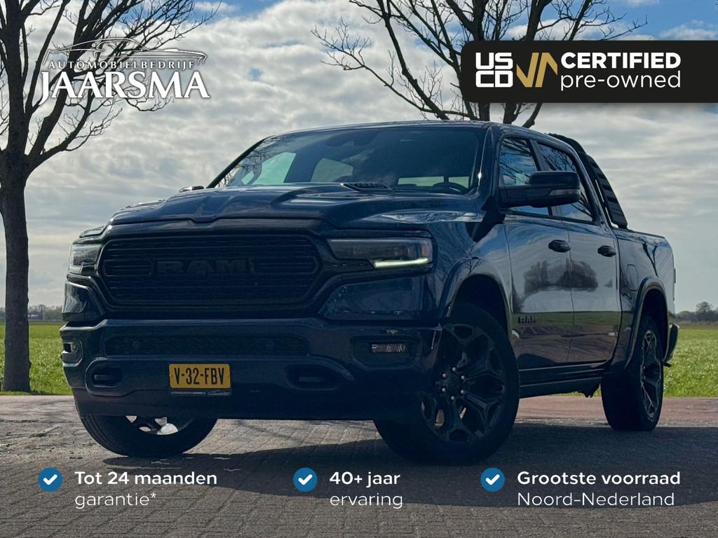 Dodge Ram 1500 5.7 V8 4x4 Crew Cab Limited Night |Luchtverin, Auto's, Dodge, Bedrijf, Te koop, RAM 1500, 4x4, ABS, Achteruitrijcamera