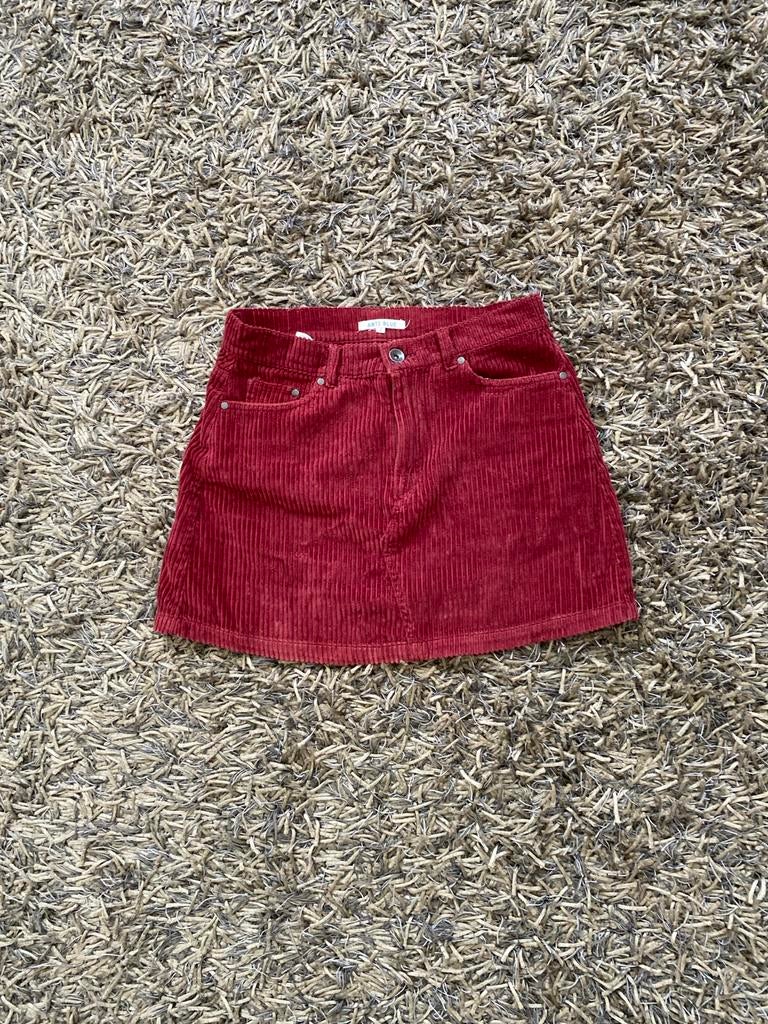 Anti Blue ribfluwelen rokje maat S, Kleding | Dames, Ophalen of Verzenden, Zo goed als nieuw, Maat 36 (S), Boven de knie