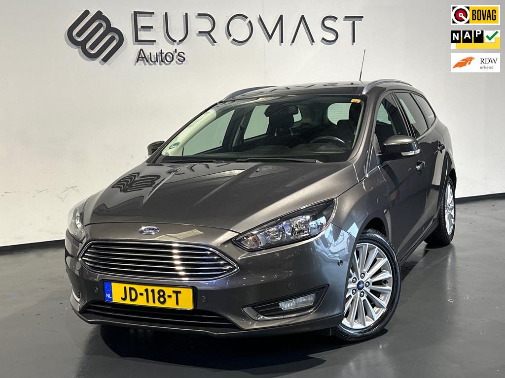 Ford Focus Wagon 1.5 Titanium Navi Airco Cruise Pdc Trekhaak, Stof, Euro 6, 4 cilinders, 150 pk