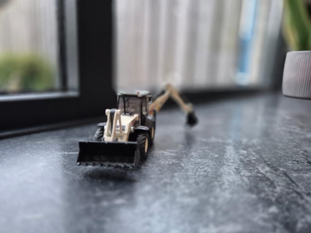 Siku  3531 Graaflaadcombinatie 1:50, Ophalen of Verzenden, Gebruikt, Hijskraan, Tractor of Landbouw, SIKU