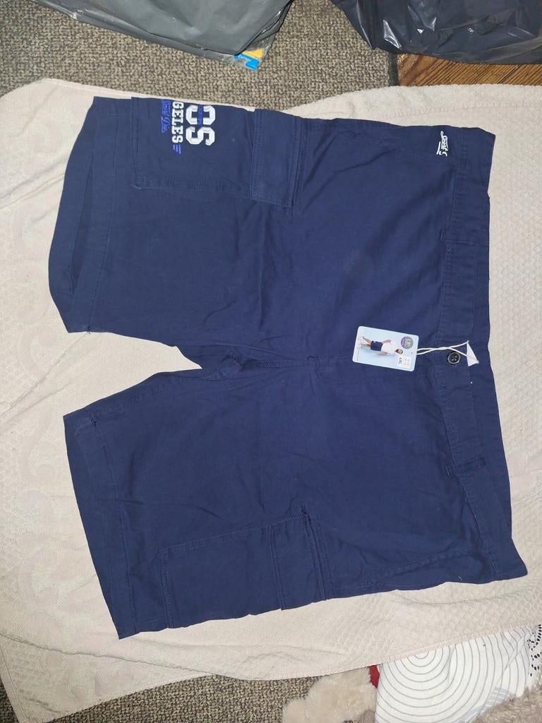 UPZ Fashion heren korte broek, Kleding | Heren, Grote Maten, Ophalen of Verzenden, Nieuw, Blauw