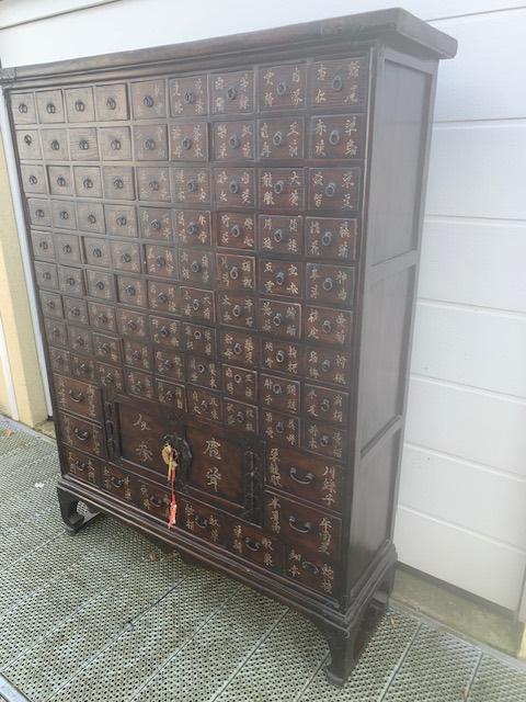 Chinese antieke (Koreaanse) Apothekerskast XXL, Huis en Inrichting, Kasten | Ladekasten, Gebruikt, 100 tot 150 cm, 5 laden of meer