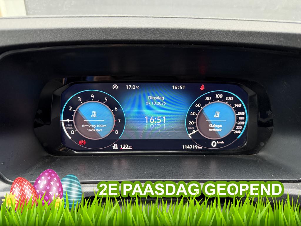 Volkswagen Caddy Cargo Maxi 1.5 TGI 131PK EURO 6 Benzine/CNG, Voorwielaandrijving, 15 km/l, 4 cilinders, CNG (Aardgas)