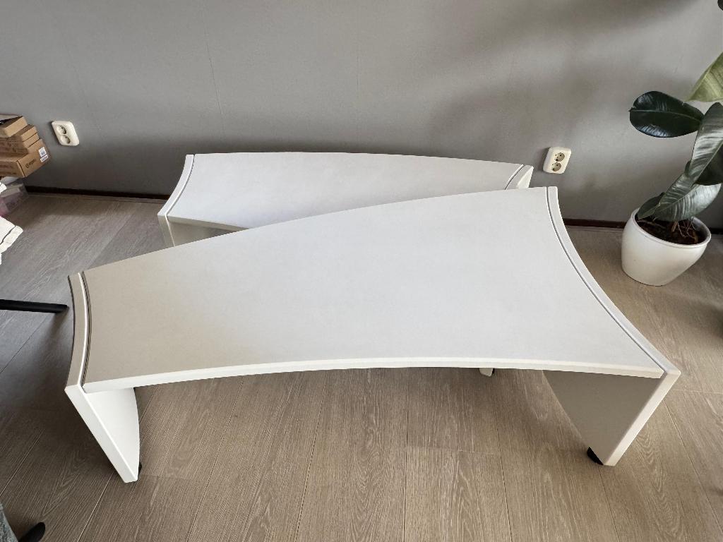 Leolux salontafel set, Ophalen, Gebruikt, 50 tot 100 cm, 100 tot 150 cm