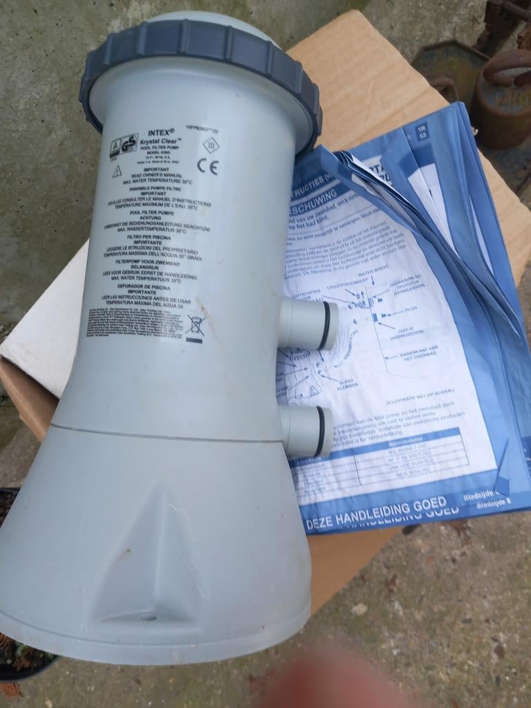 Intex Krystal Clear filterpomp, Ophalen of Verzenden