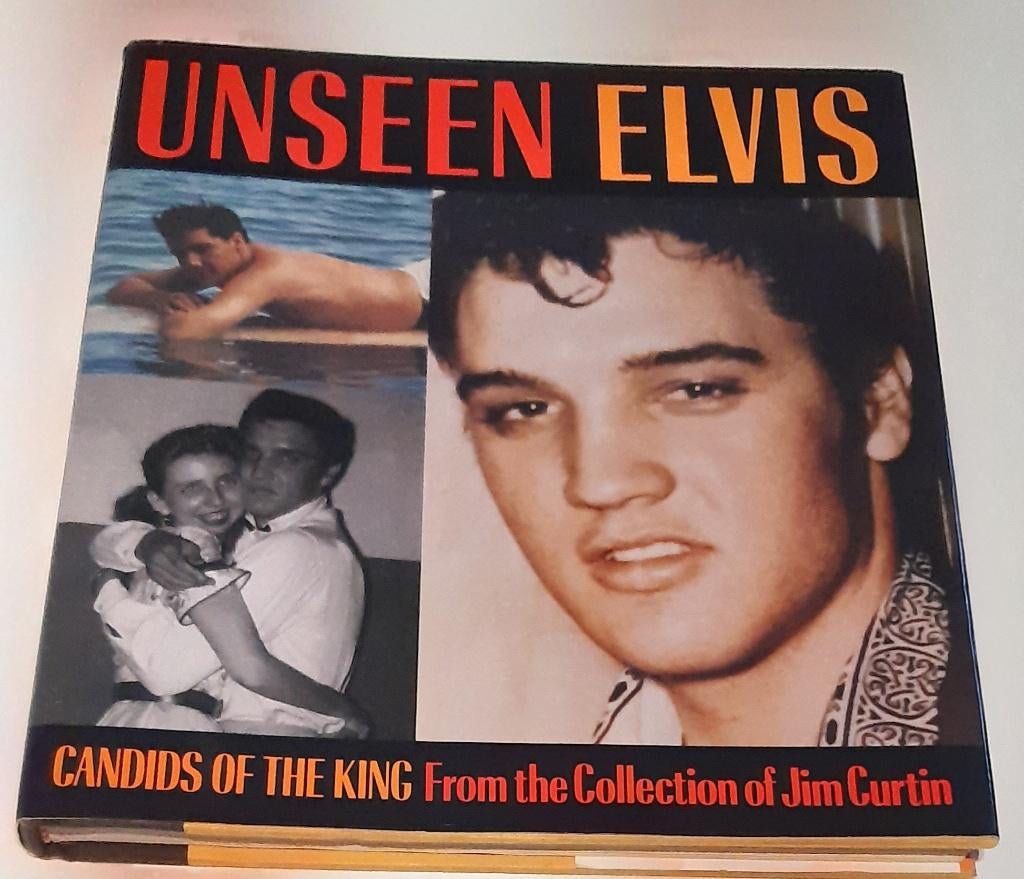 Elvis Presley boek: Unseen Elvis 1992 incl. mooie foto's, Ophalen, Gebruikt, Foto of Kaart