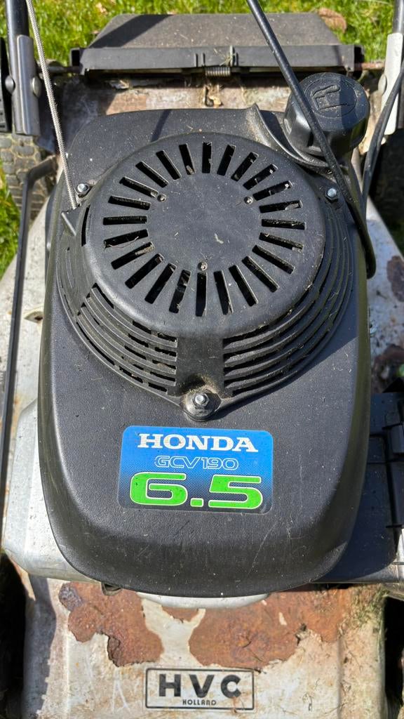 Honda gvc 190 6,5 benzine motor grasmaaier HVC, Ophalen, Cirkelmaaier, Gebruikt, Benzine-grasmaaier