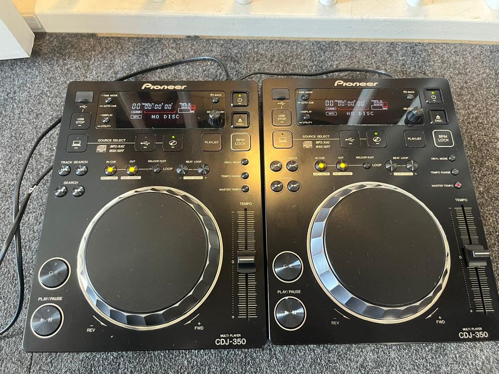 Pioneer CDJ-350 spelers (cdj350), Muziek en Instrumenten, Dj-sets en Draaitafels, Ophalen of Verzenden, Gebruikt, Dj-set, Pioneer