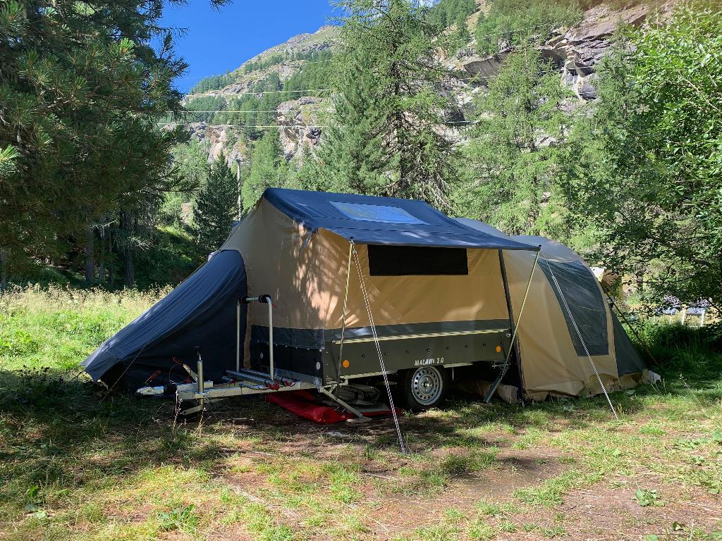 Cabanon Malawi 2.0 Basic vouwwagen 2019, Ophalen, Beige, Tot en met 3, Cabanon