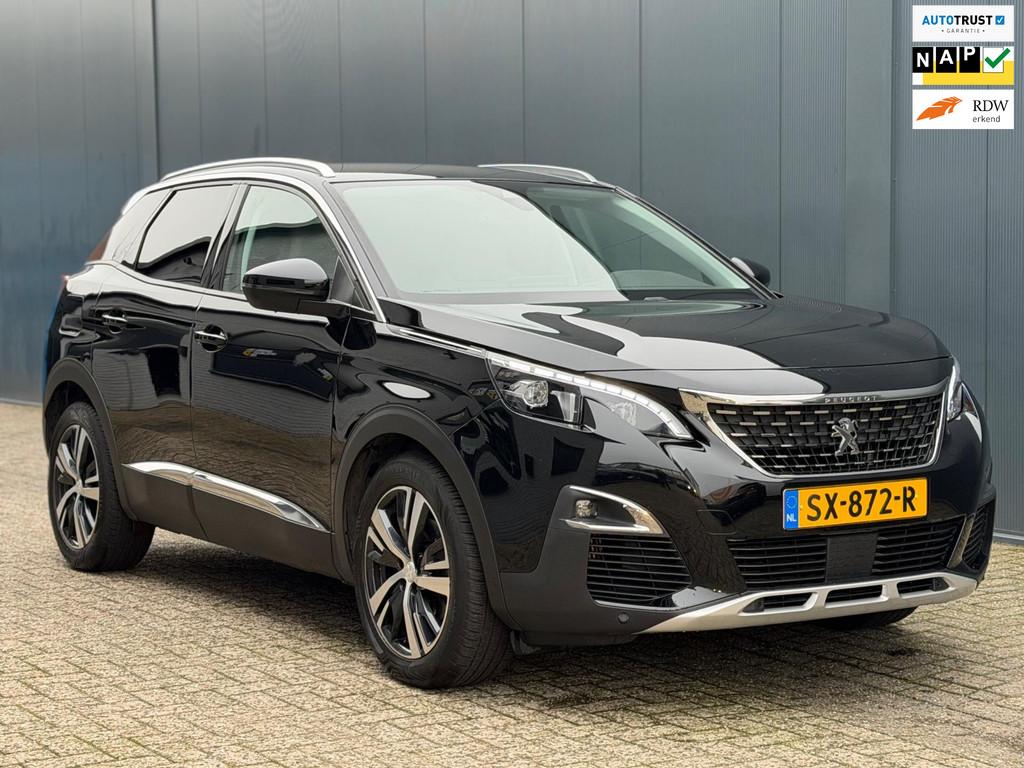 Peugeot 3008 1.2 PureTech StoelVW|Memory|Carplay|Vol!, Lichtsensor, Gebruikt, Euro 6, 1199 cc