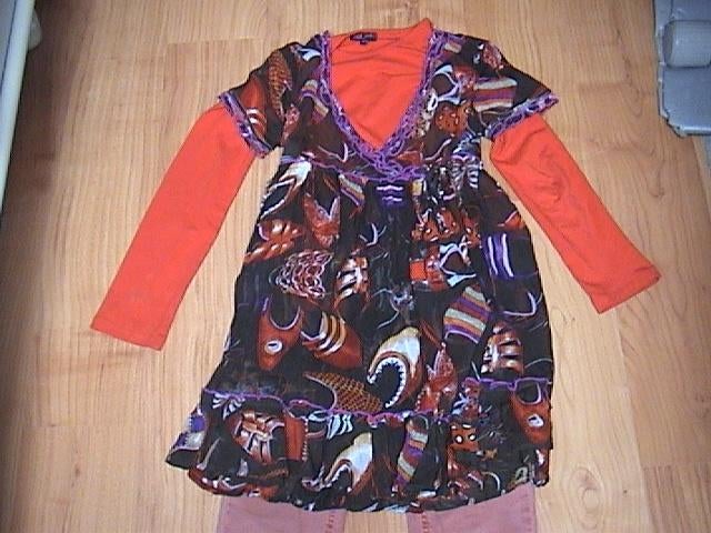 DIDI geweldig leuke set, broek + shirt + blouse / hesje 140, Gebruikt, Meisje, Ophalen of Verzenden, Didi