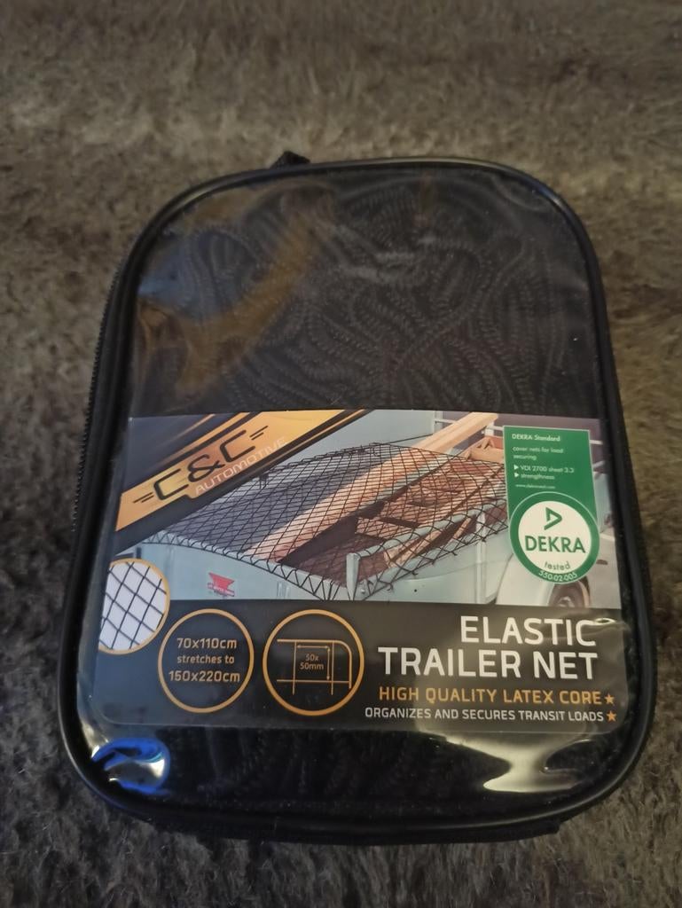 Elastic trailer net, Ophalen of Verzenden, Nieuw