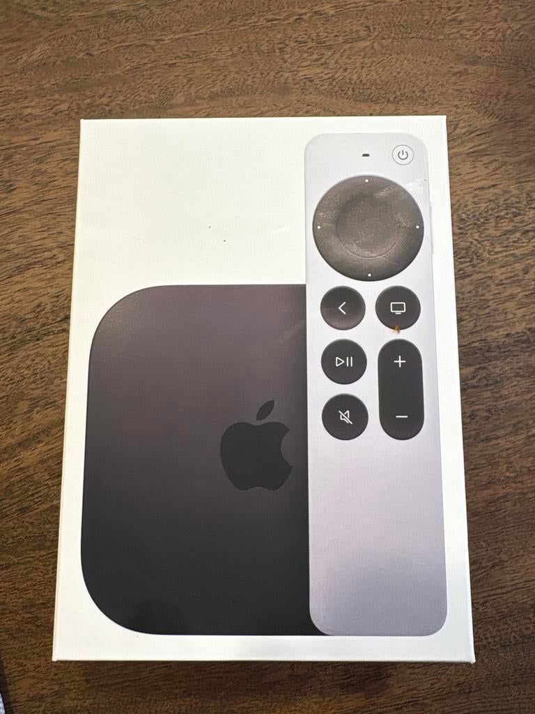 Apple TV 4K (64GB, Wi‑Fi) - NIEUW in doos, Ophalen of Verzenden, Nieuw, HDMI, Minder dan 500 GB