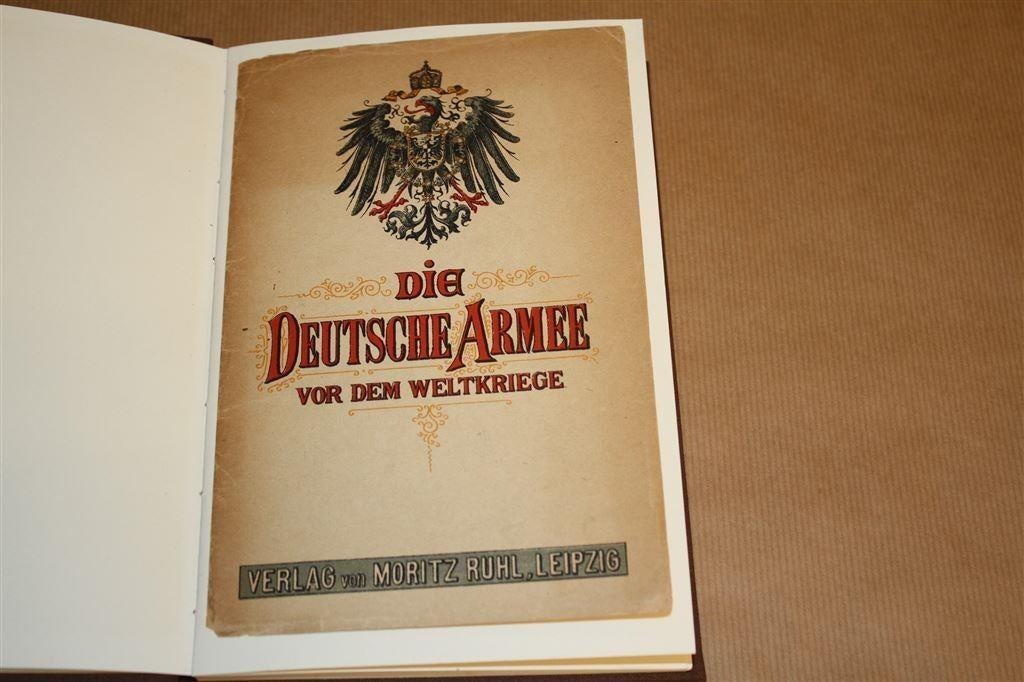 Die Deutsche Armee vor dem Weltkriege - 1926 !!, Ophalen of Verzenden, Tweede Wereldoorlog, Gelezen, Overige onderwerpen