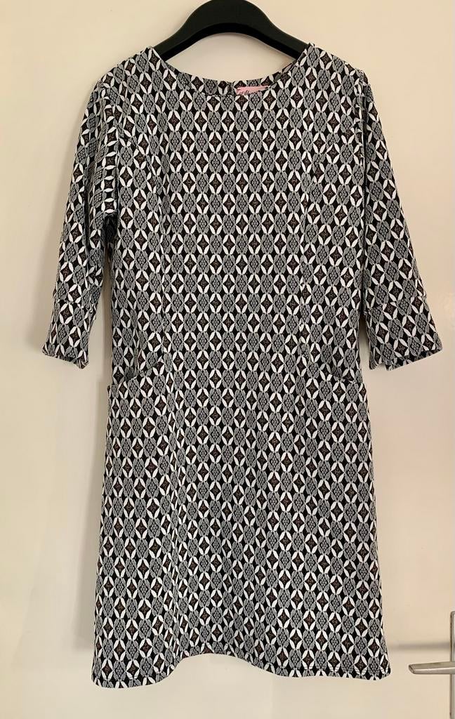 Superchic jurk, 42, Almatrichi Madrid, Zwart, Maat 42/44 (L), Ophalen of Verzenden, Zo goed als nieuw