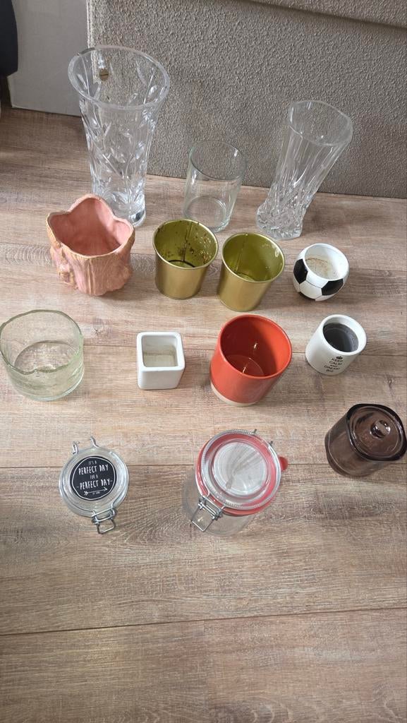 Vele vazen en potjes voor 5.00euro, Ophalen of Verzenden, Zo goed als nieuw