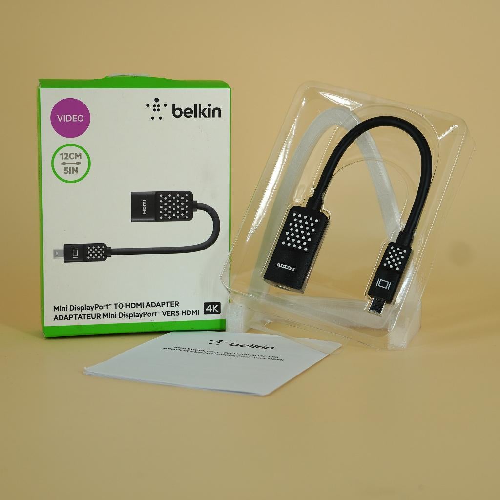Belkin Mini DisplayPort naar HDMI Adapter (4K), ., Nieuw, Ophalen of Verzenden, Belkin