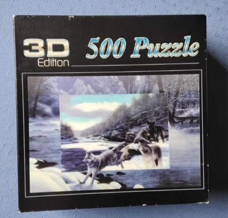 3D puzzel 'Wulfssprung', Ophalen, 500 t/m 1500 stukjes, Zo goed als nieuw, Rubik's of 3D-puzzel