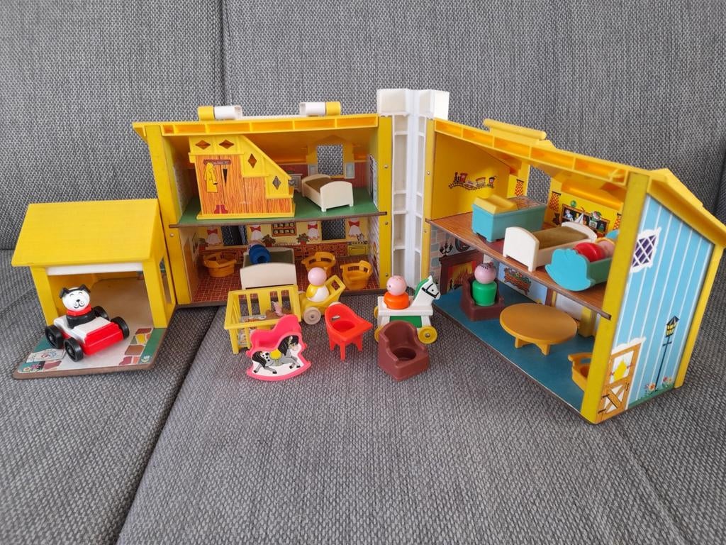 Vintage Fisher Price huis 1969, Antiek en Kunst, Ophalen of Verzenden