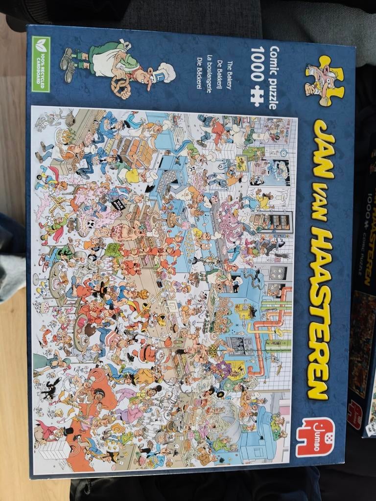 Jan van Haasteren De Bakkerij 1000 stukjes, Ophalen of Verzenden, 500 t/m 1500 stukjes, Zo goed als nieuw, Legpuzzel