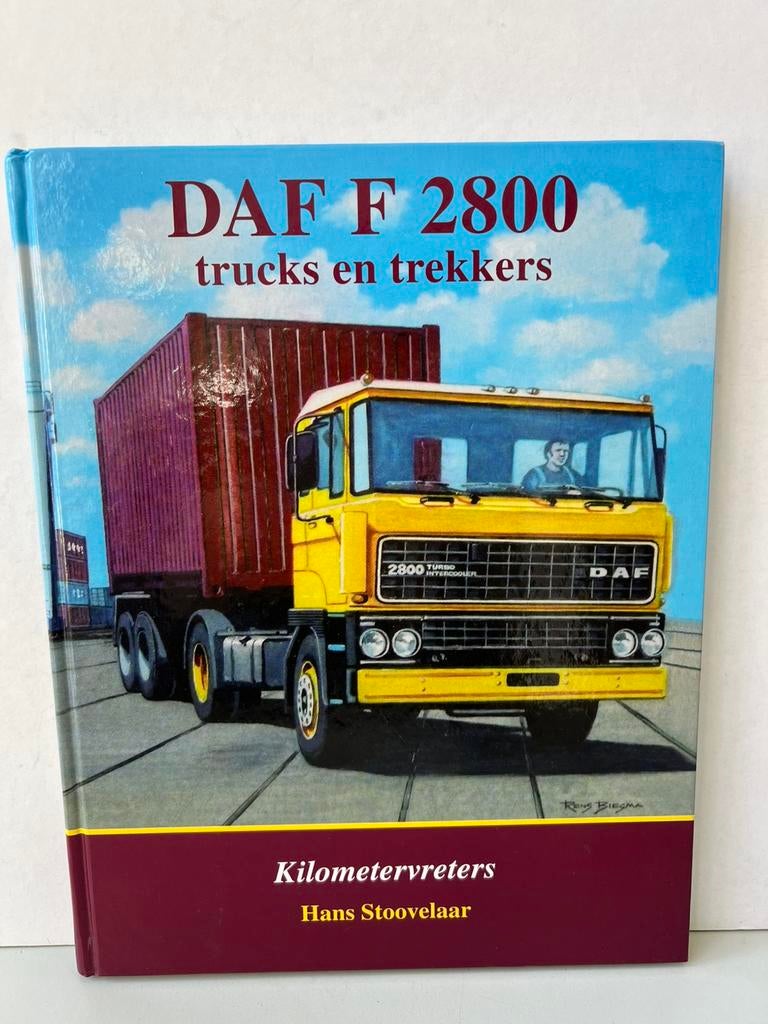 Boek over de stoere Daf 2800 . Nieuw staat., Ophalen of Verzenden, Zo goed als nieuw, Vrachtwagen