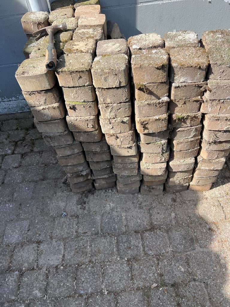 Gebruikte klinkers. 25 m, Ophalen, Gebruikt, Klinkers, 5 tot 10 m²