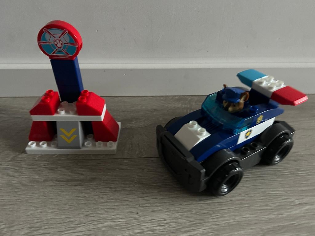 Paw Patrol duploset Chase (Megablocks), Ophalen of Verzenden, Zo goed als nieuw