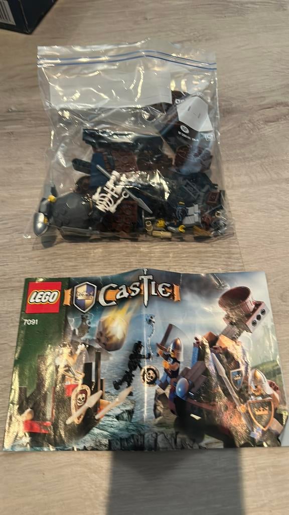 Lego 7091, Ophalen, Zo goed als nieuw