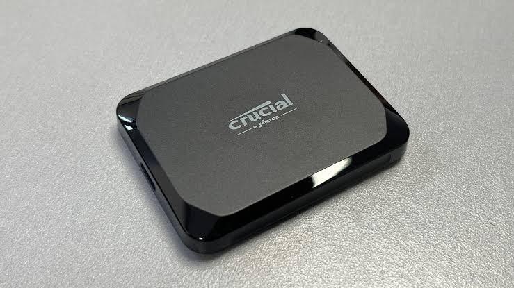 Crucial x9 externe SSD 2TB - maand oud, Computers en Software, Harde schijven, Ophalen of Verzenden, Zo goed als nieuw, Laptop