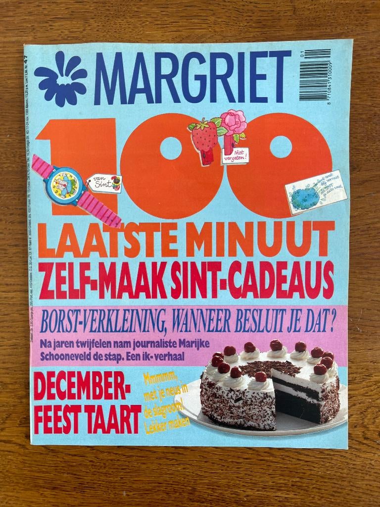 "Margriet November 1989" '100 Zelfmaak Sint-Cadeaus', Ophalen of Verzenden, Nieuw