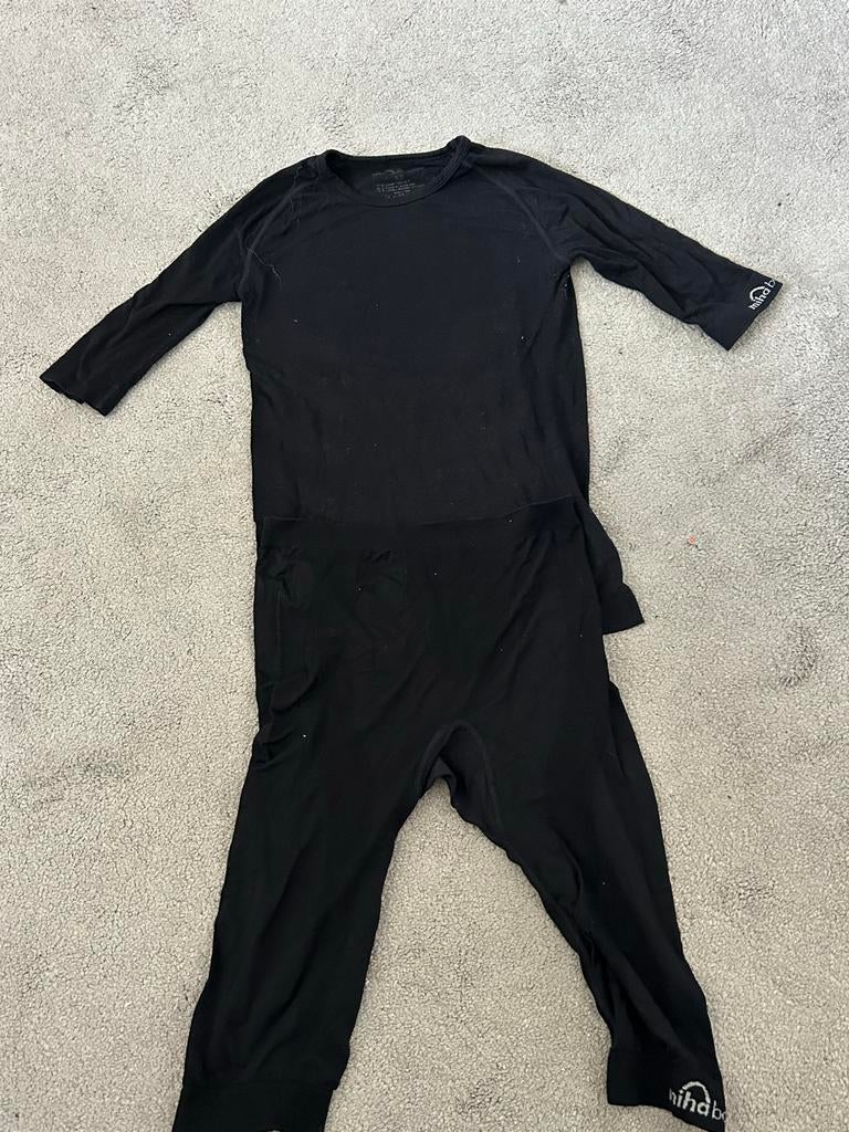 Miha Bodytec EMS pak - Zwart, Zwart, Ophalen of Verzenden, Maat 34 (XS) of kleiner, Fitness of Aerobics