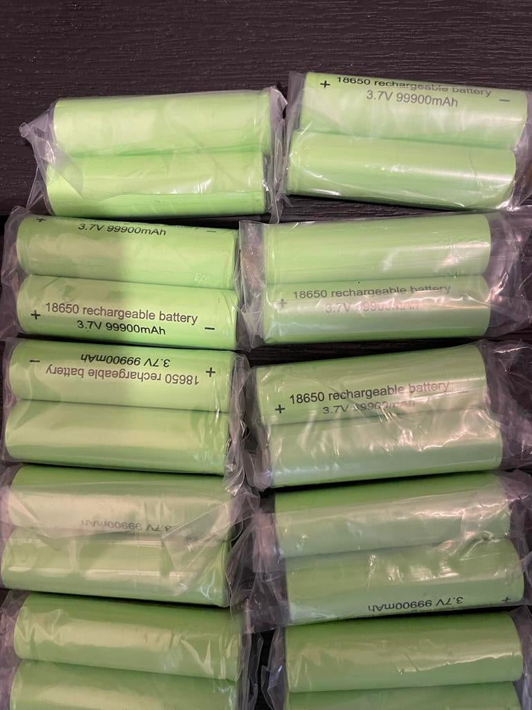 18650 Li-ion Accu Cellen 3.7V  - Fiets Accu, Ophalen of Verzenden, Nieuw