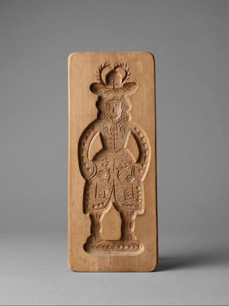 ✔️OPRUIMING Antieke houten speculaasplank vintage curiosa, Ophalen of Verzenden