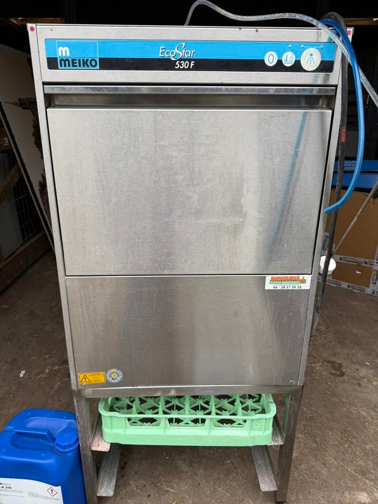 Meiko EcoStar 530F glazen spoelmachine incl. 3 rekken, Ophalen, 25 tot 50 cm, 50 tot 100 cm, Minder dan 100 cm