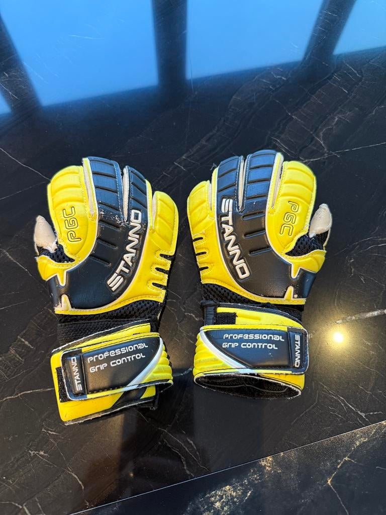 Stanno keepershandschoenen maat 3 kids, Sport en Fitness, IJshockey, Ophalen of Verzenden, Zo goed als nieuw, Bescherming