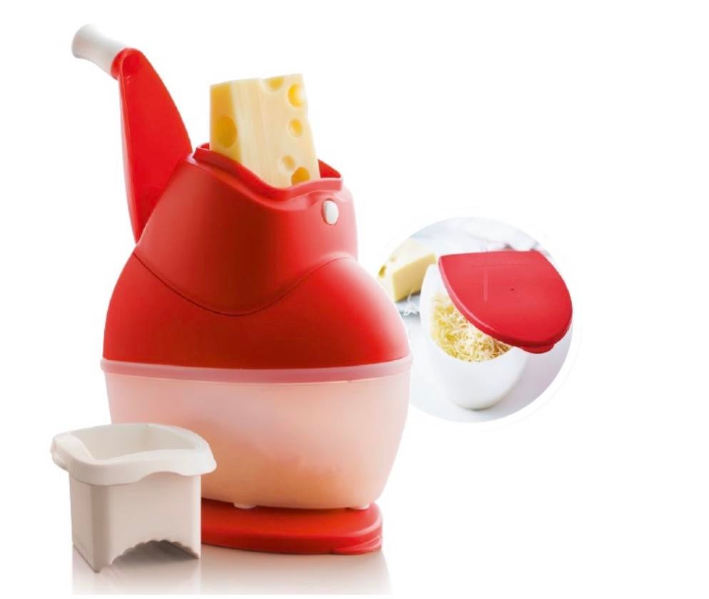 Tupperware Kaasmolen Nieuw, Huis en Inrichting, Keuken | Tupperware, Ophalen of Verzenden, Nieuw, Rood, Overige typen