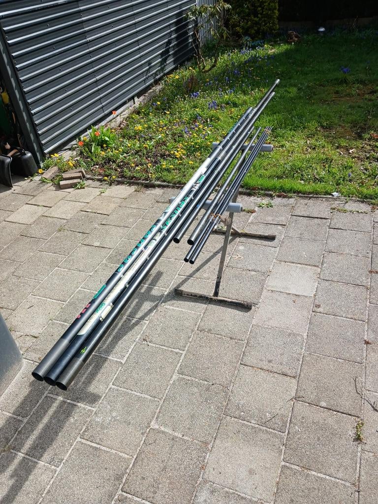 Sensas 774 Power Match 13.0m met 2 topsets, Ophalen