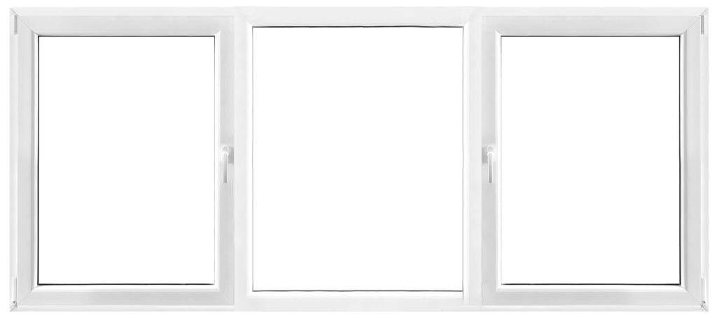 Kunststof Dakkapel kozijn 200x110 Stomp, Niet ingevuld, Kunststof, Raamkozijn, Niet ingevuld