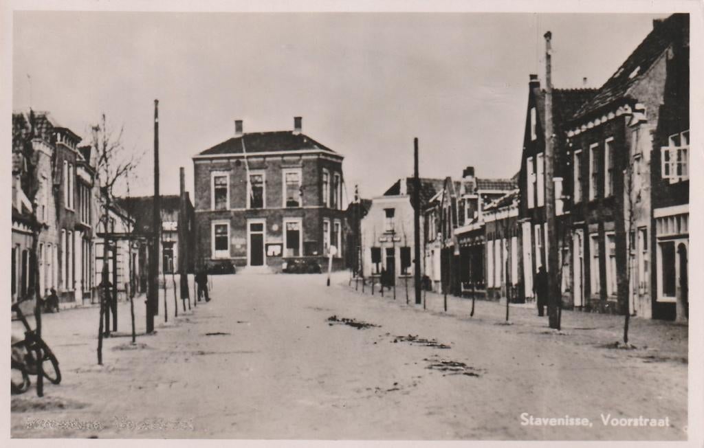 STAVENISSE Voorstraat, Verzenden, 1940 tot 1960, Ongelopen, Zeeland