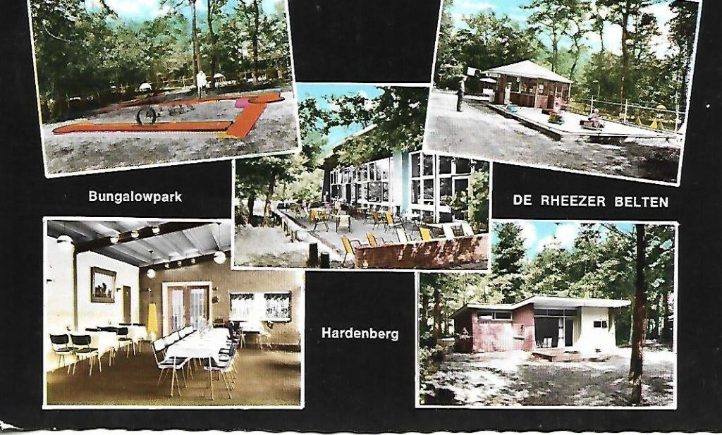 Hardenberg- -5-luik, de Rheezer Belten., Verzenden, 1960 tot 1980, Gelopen, Overijssel