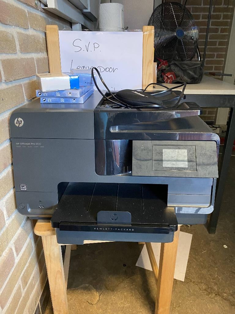 HP Officejet Pro-8610 All-in-One Multifunctional Printer, Computers en Software, Printers, Ophalen, Printer, Inkjetprinter, Zo goed als nieuw