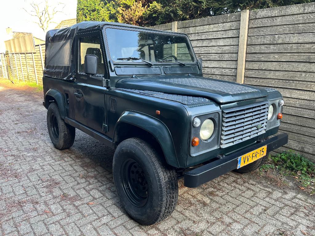 Landrover defender 90 300 tdi youngtimer!, Auto's, Land Rover, Defender, Vierwielaandrijving, Particulier, Te koop