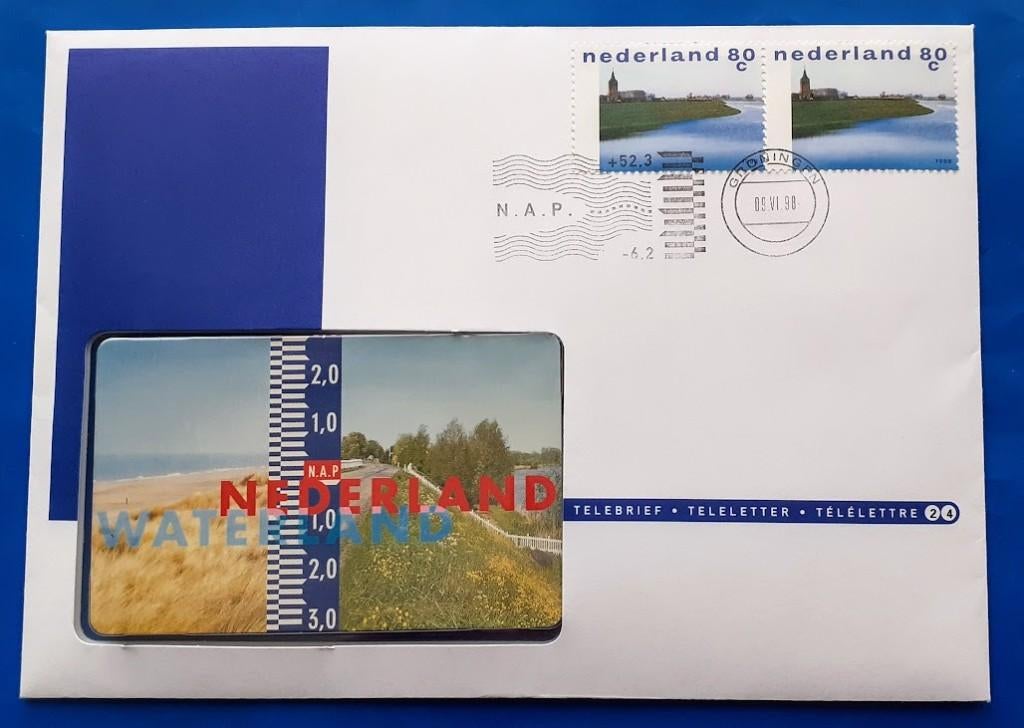Telebrief 24 Nederland Waterland - 1998, Verzenden, Na 1940, Postfris