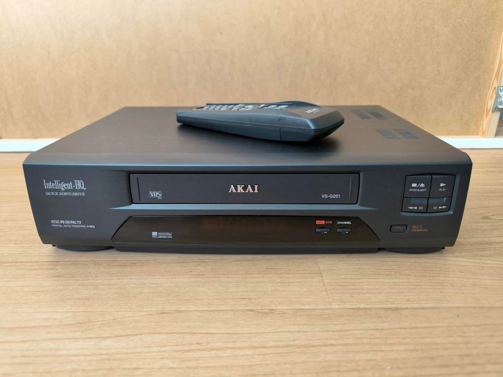 Akai videorecorder, Ophalen of Verzenden, Zo goed als nieuw, VHS-speler of -recorder