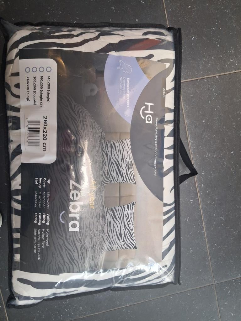 Happy bed dekbed zonder hoes 260 bij 220, Ophalen of Verzenden, Nieuw