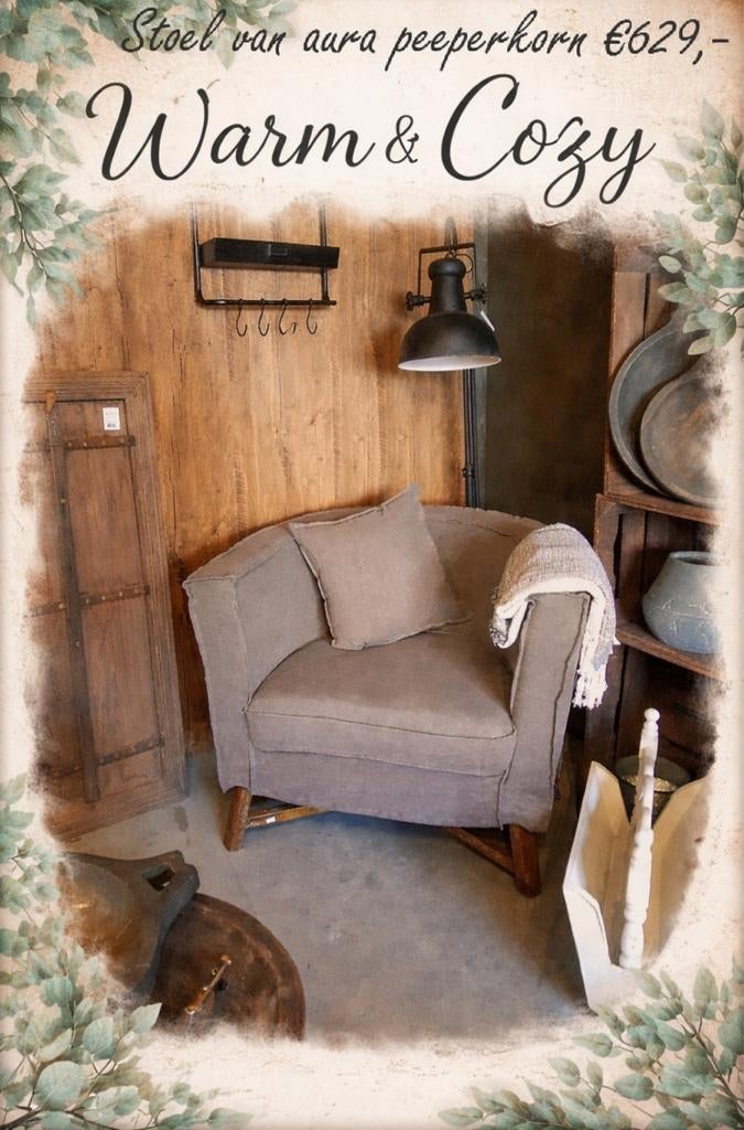 Stoel van aura peeperkorn, Ophalen, Overige kleuren, ., Nieuw